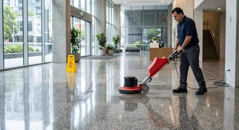 Commercial Floor Shining in Madison, WI