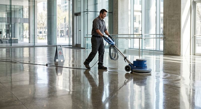 Commercial Floor Shining in Los Angeles County, CA