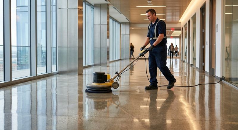 Commercial Floor Shining in Providence, RI