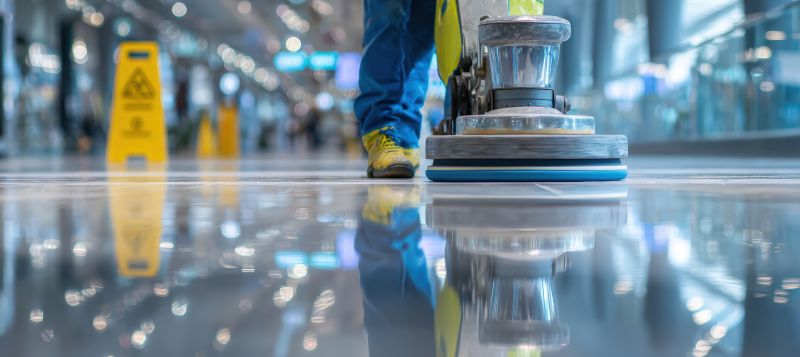 Commercial Floor Shining in Janesville, WI