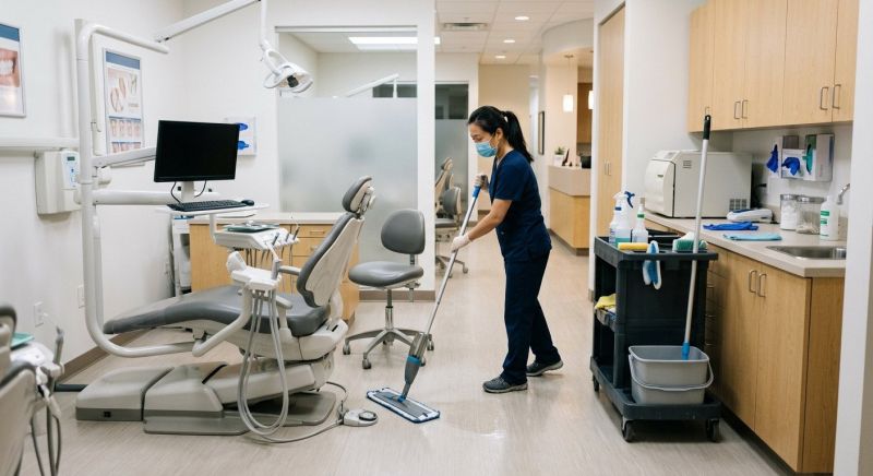 Dental Clinic Cleaning in Denton, TX