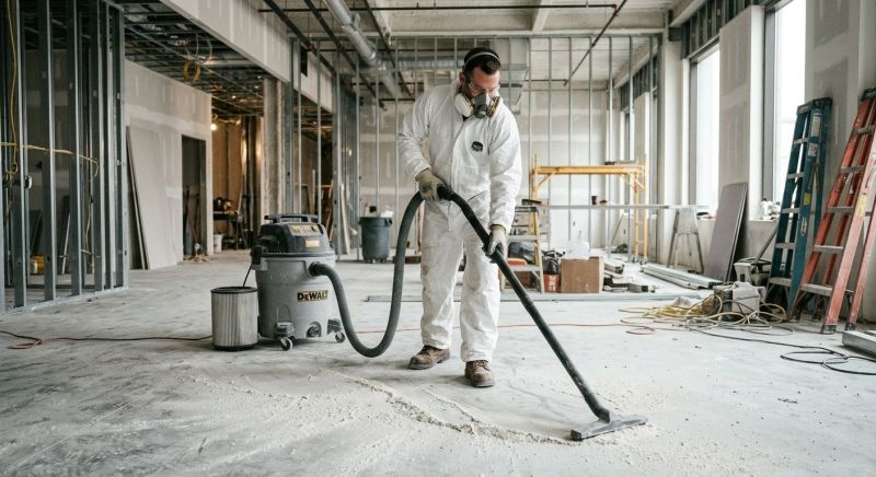 Drywall Dust Cleaning in Nashua, NH