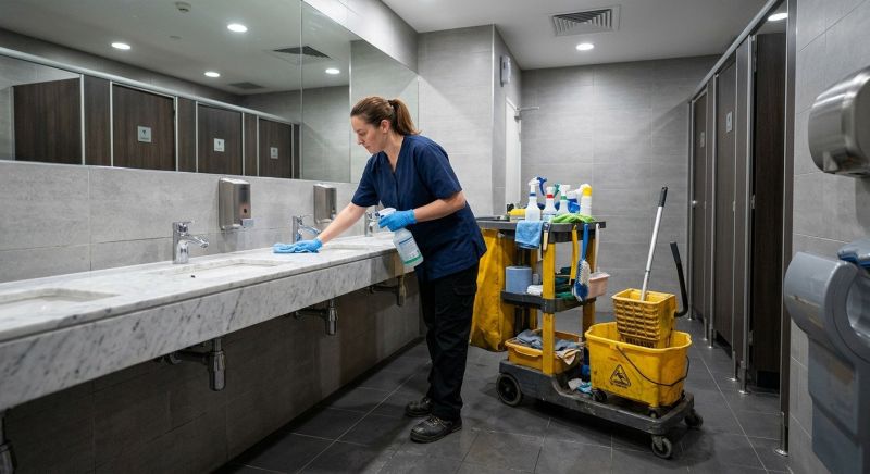 Office Bathroom Cleaning in Boerne, TX