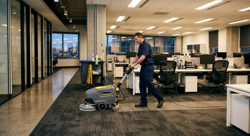 Office Floor Cleaning in Kerrville, TX