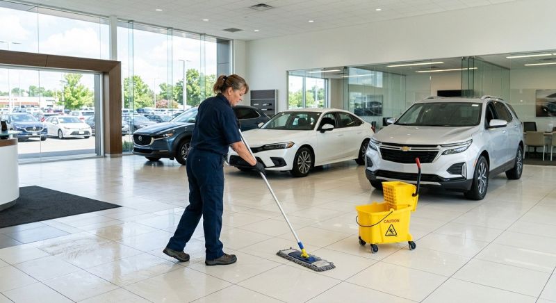 Automobile Dealership Cleaning in Frisco, TX