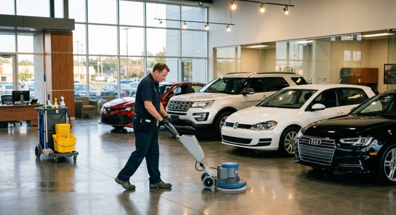 Automobile Dealership Cleaning in Frisco, TX