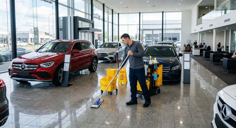 Car Dealership Cleaning in Frisco, TX