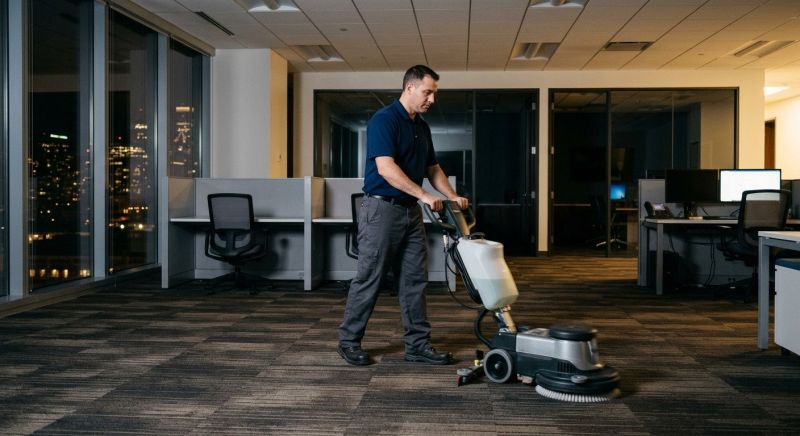 Commercial Floor Cleaning in Denton, TX