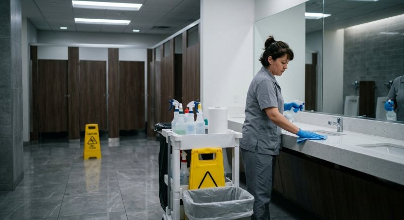 Commercial Restroom Cleaning in Conroe, TX