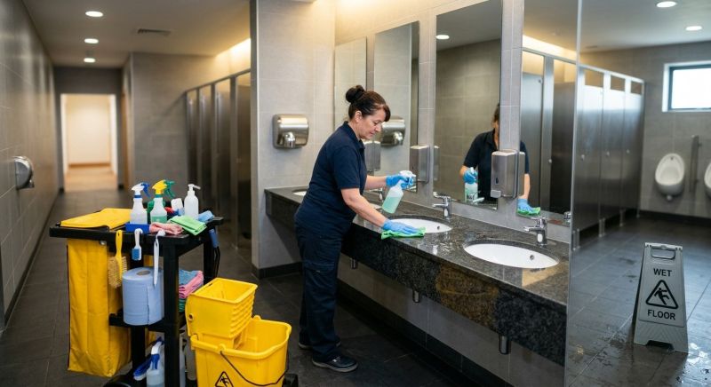 Commercial Restroom Cleaning in Conroe, TX