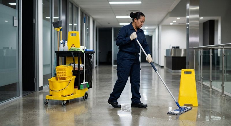 Janitorial Mopping Service in Frisco, TX