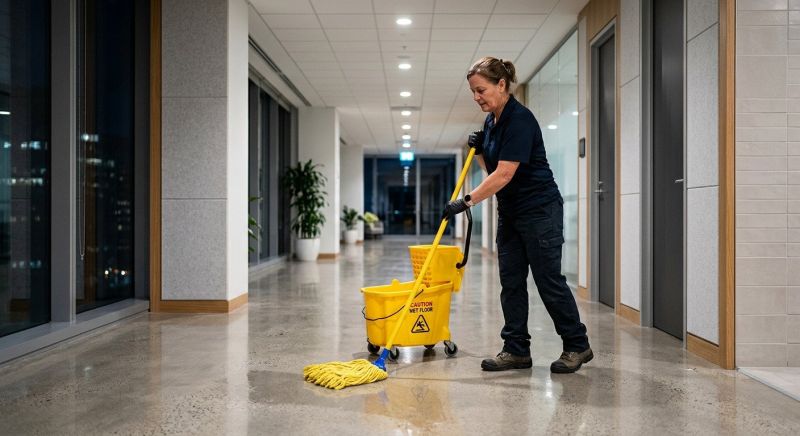 Janitorial Mopping Service in Conroe, TX