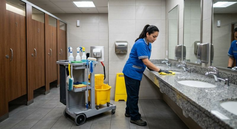 Office Bathroom Cleaning in Kerrville, TX