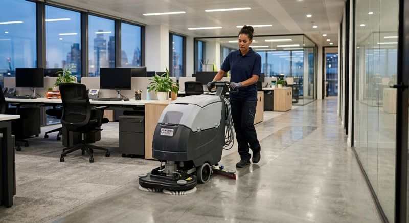 Office Floor Cleaning in Denton, TX