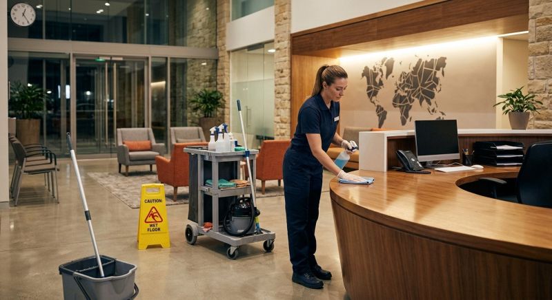 Reception Area Cleaning in Shreveport, LA