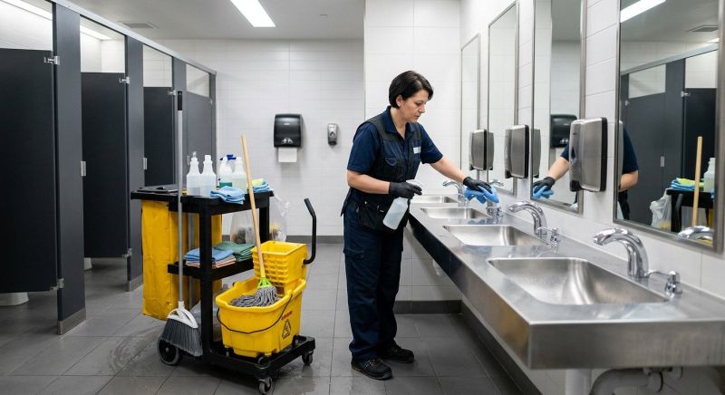 Restroom Cleaning in Frisco, TX